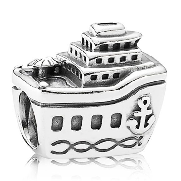 Pandora All Aboard Cruise Ship Charm *Retired* - Picture 2 of 8